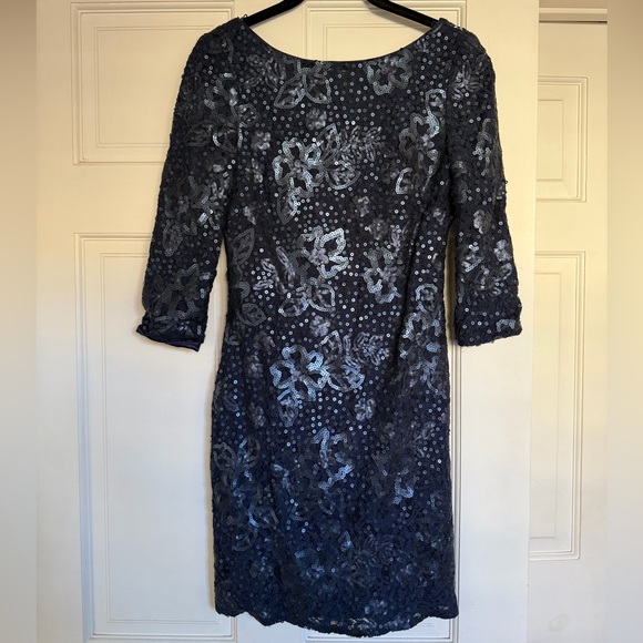 Dresses & Skirts - Navy Blue Sequin Dress